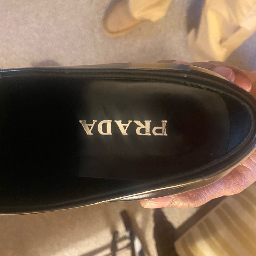 Prada loafers size 9 black - Picture 12 of 14